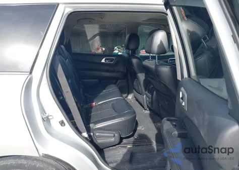 2018 Nissan Pathfinder Platinum z USA, uszkodzony, nr VIN 5N1DR2MN8JC650117